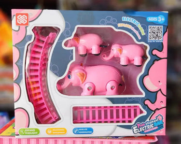 Electric Orbital Elephant Rail Track Set